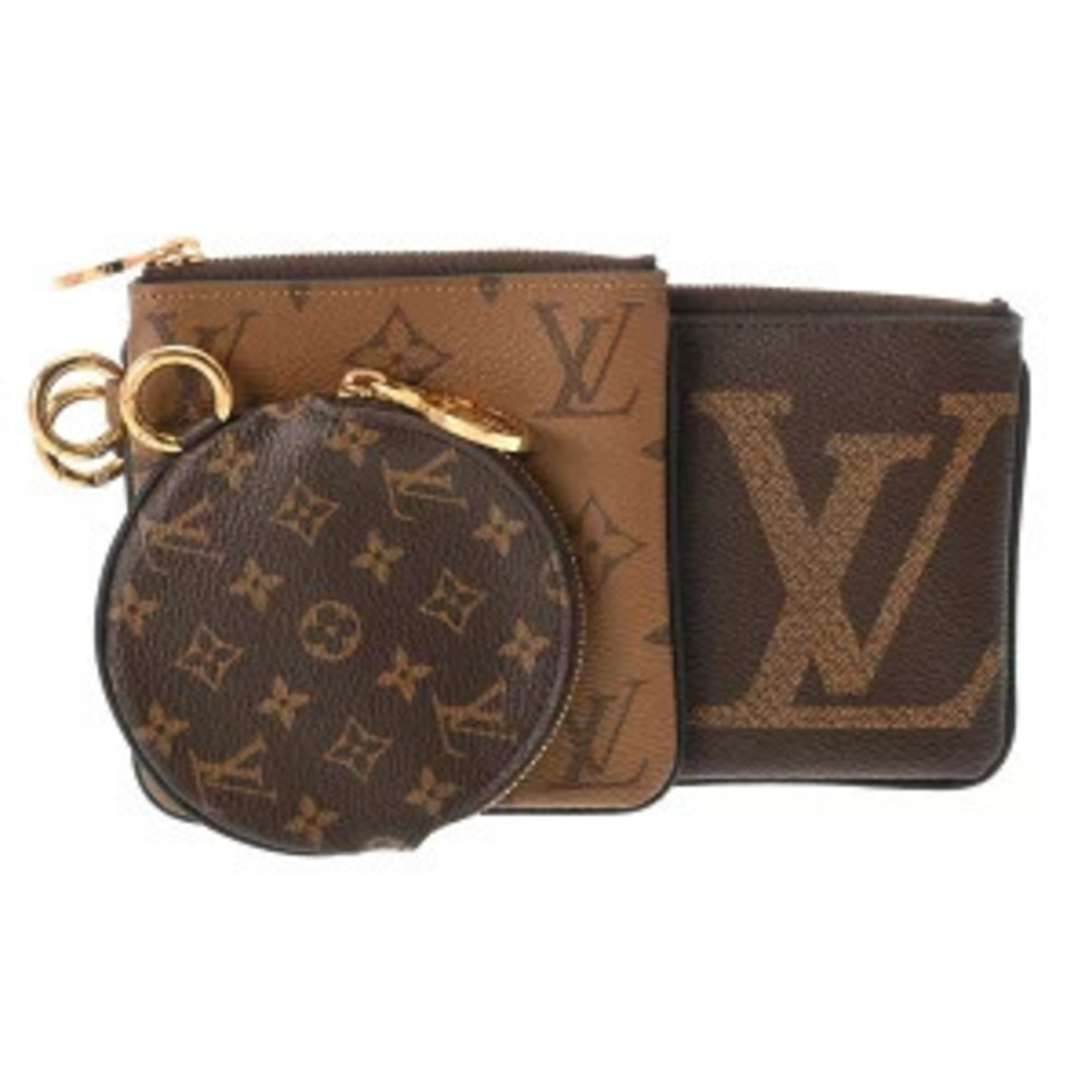 Louis Vuitton Monogram Giant Reverse Canvas Crossbody Bag Crossbody Bag Brown
